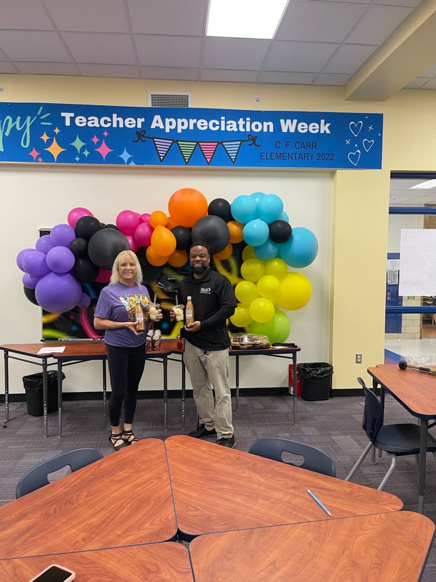 C.F. Carr Elementary (@carr_elementary) on Twitter photo Let's celebrate today with ice cream floats, cookies, and brownies. Our teachers absolutely worth it!
<a href="/DavidARG17/">David Rodriguez</a> @adam_pink_disd Let's celebrate today with ice cream floats, cookies, and brownies. Our teachers absolutely worth it!
<a href="/DavidARG17/">David Rodriguez</a> @adam_pink_disd