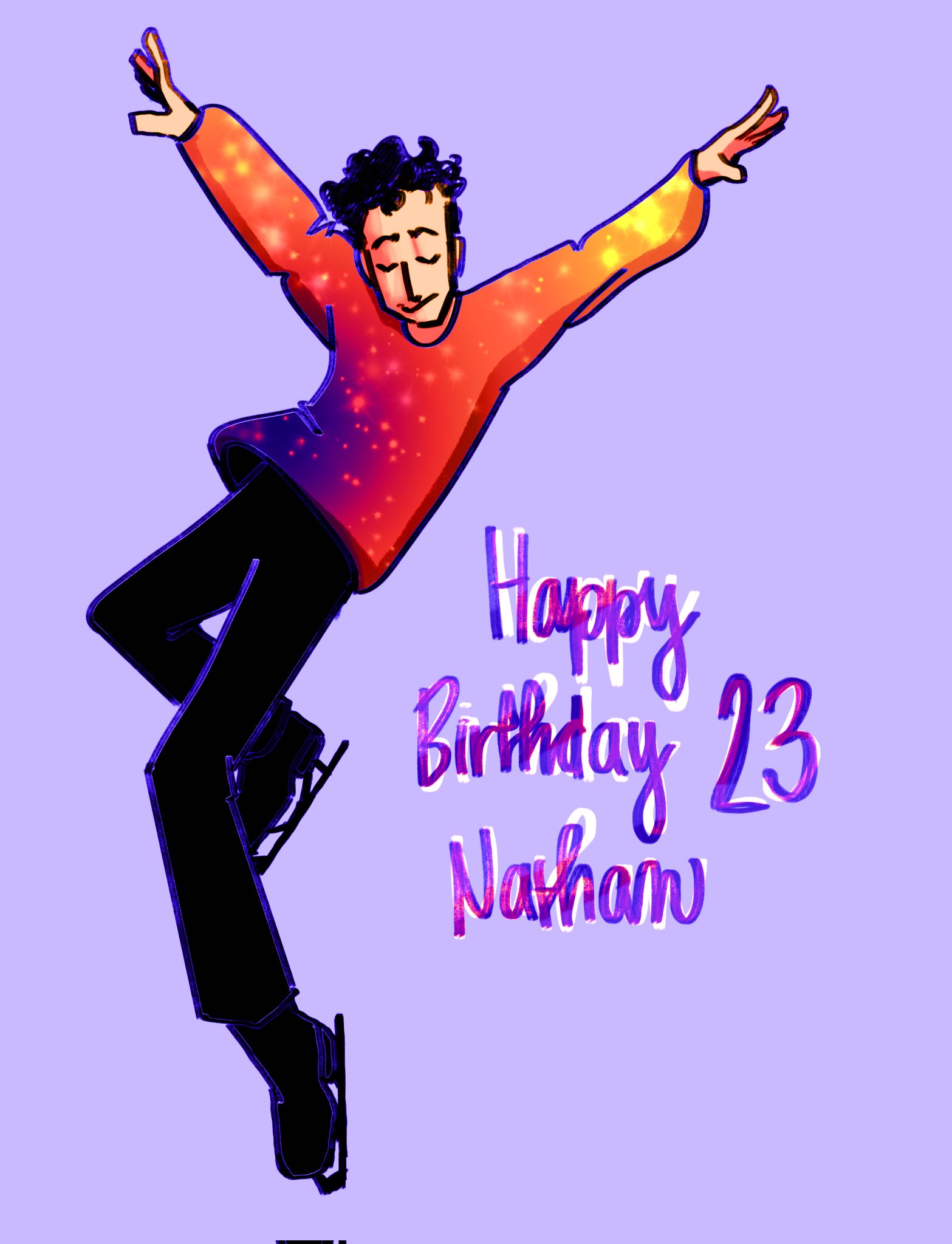 Happy birthday to one of my favourite figure skaters, nathan chen  
