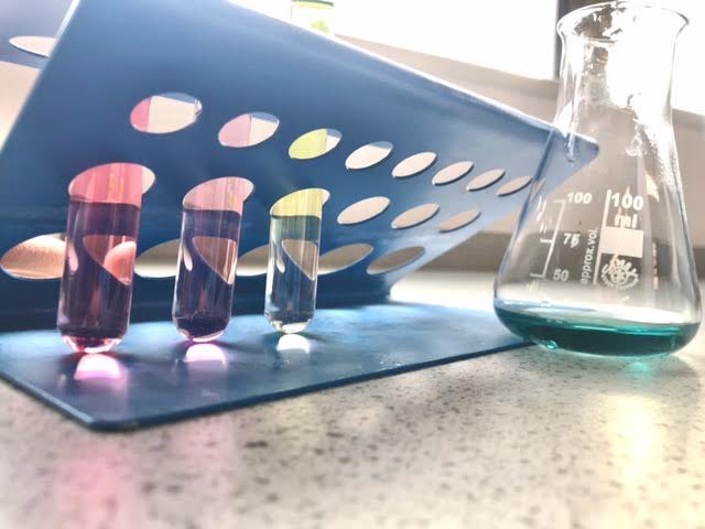 STEM_THS's tweet photo. This week in STEM club students made their own indicator solution using red cabbage!🌈 🧪 @turinghouse https://t.co/eMO44DugjH