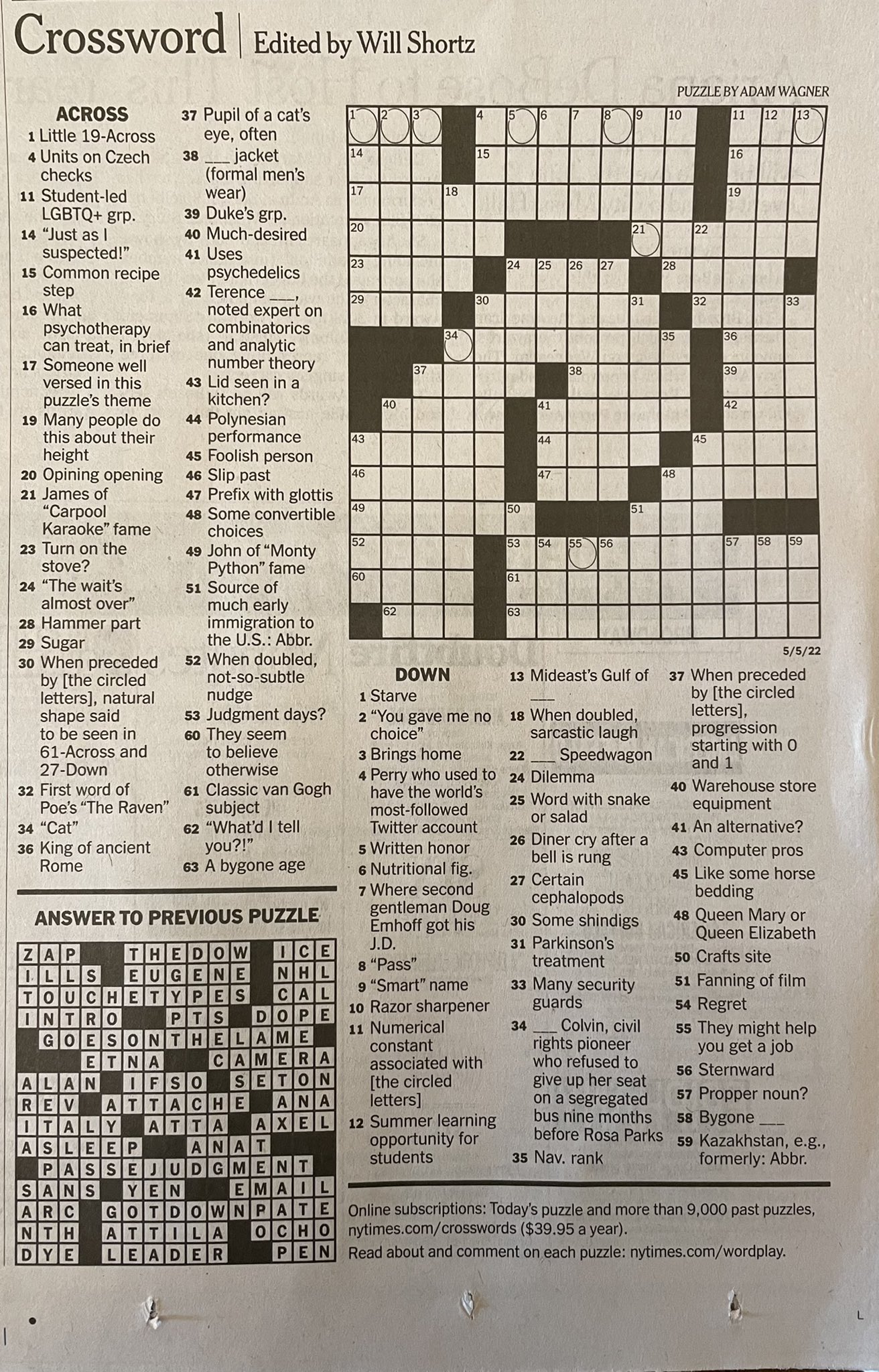 Dressing extreme? crossword clue Archives - LAXCrossword.com