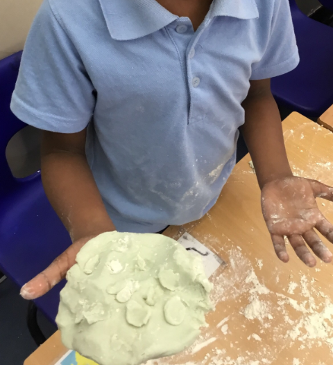 easton_academy's tweet photo. As part of a science topic, our children made playdough and then had fun creating things out of it. @DBAT_UK #science #knowledgeandskills https://t.co/s1wqjNldxM