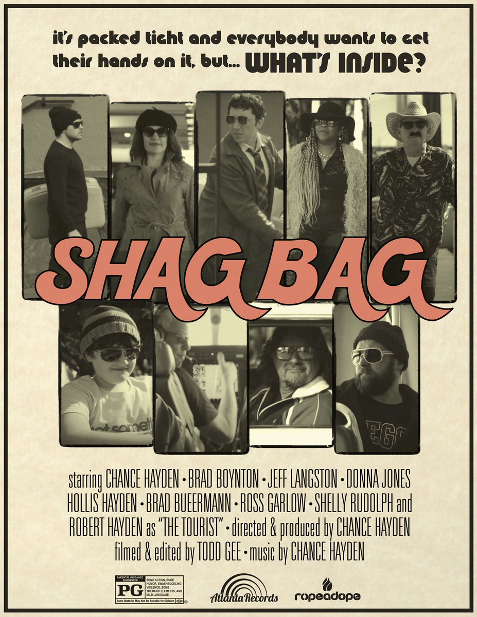 chancehayden's tweet photo. It’s not just a song… it’s a short film! Coming to a screen near you, tomorrow, Friday May 6th! @ropeadope @atlantagotsoul #shagbag #chancehayden #shortfilm #jazzfunk #cinematic https://t.co/Tia9fCrsUJ