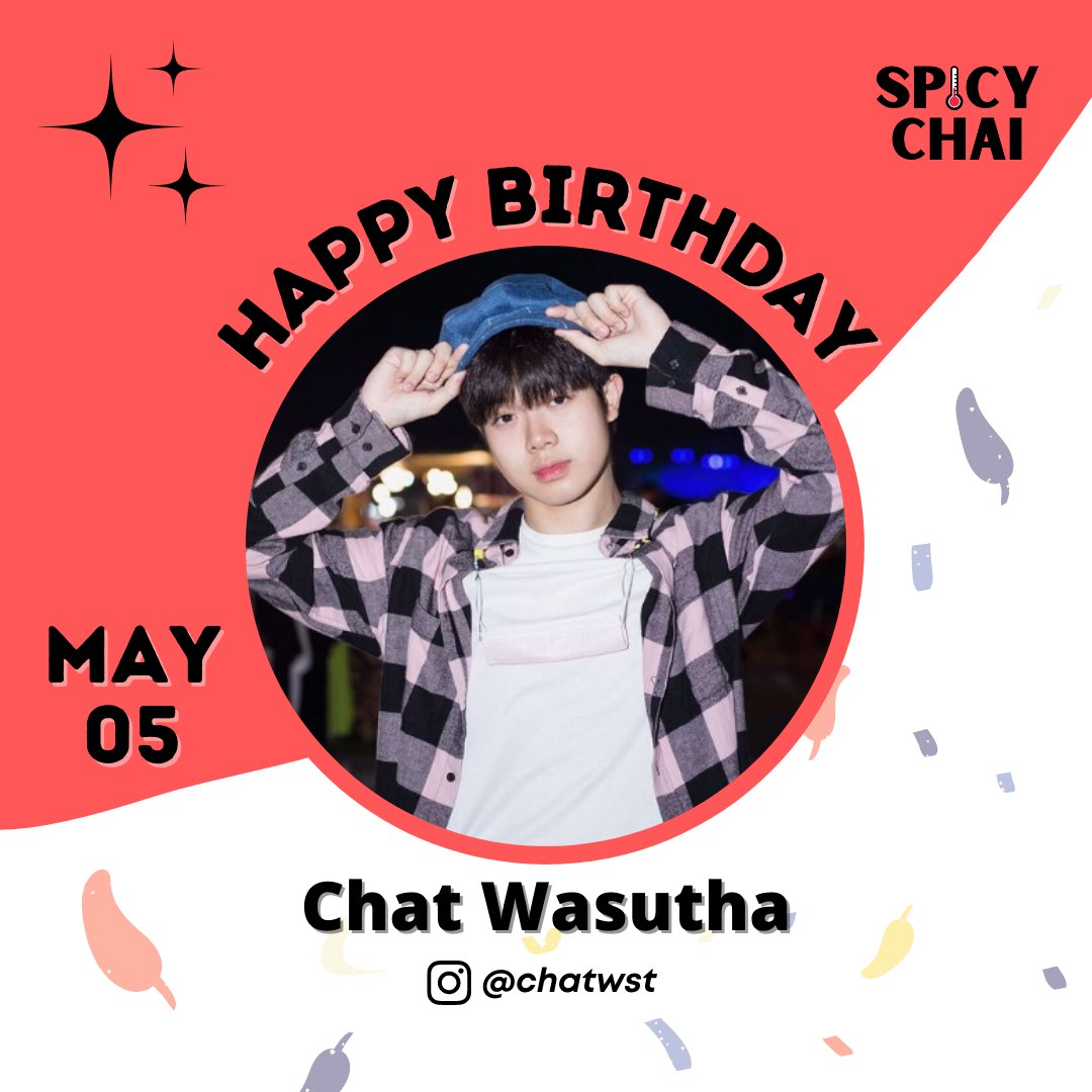 spicychai2021's tweet photo. Happy Birthday, Chat Wasutha! 🎉🌶 @ChatWasutha
Did you know?
He is a member of 1DAY Project.
#ChatWasutha
#chatwst #1DAYproject
#SPICYCHAI https://t.co/Kv4rGqBgsS