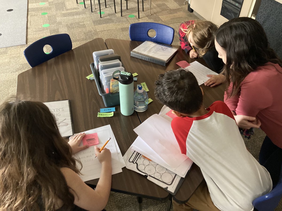 Writing Workshop-writing process happening one pre writing, one drafting, and one revising @eckert_sara @HadfieldHuskies