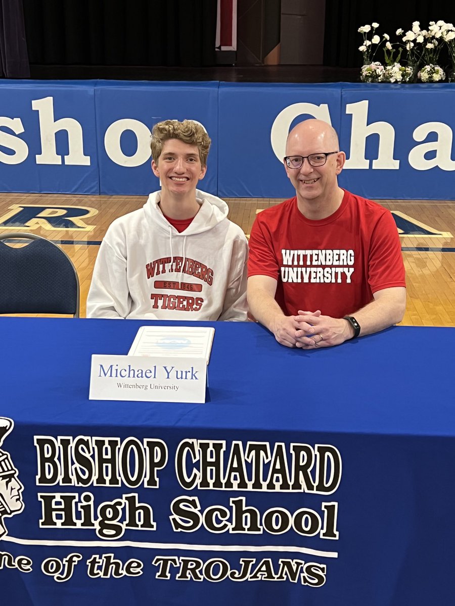 BCHSAthletics's tweet photo. Congrats to Michael Yurk going to Wittenberg &amp; Nolan Bosley going to Indiana Tech for furthering their academics &amp; Volleyball careers! Way to go!! https://t.co/PaK2TMYdQE