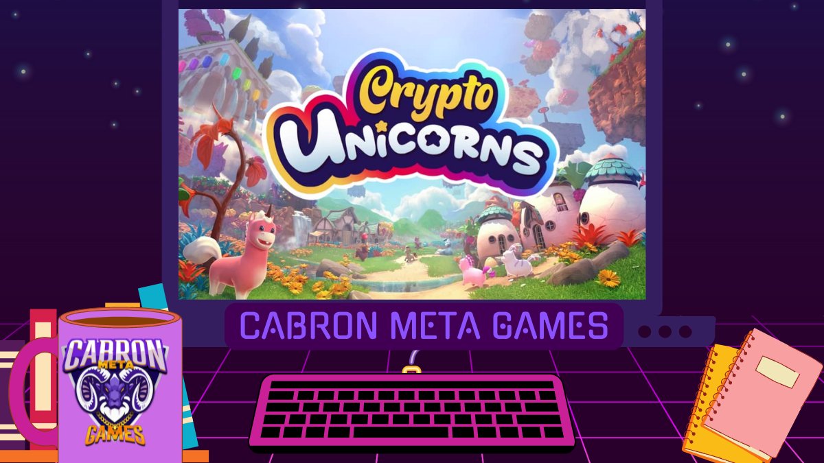 CabronMetaGames's tweet photo. See you at Crypto Unicorns!

#cryptounicorns https://t.co/6qxbKOni5U