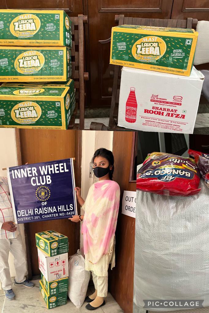 InnerwheelI's tweet photo. Committee  Senior citizens welfare 
Date 3.5.2022
District  301
District Chairman Mrs Anita Jain 
President  Asha Bhatia 
Venue  Earth Savior 
Amount spent  Rs 6580
Remarks On occasion of Akshay Tritya given 25kg of  Sattu ,1 crate Roohafja and 4 crate  Lahori zeere. https://t.co/0ez2mrrrAf