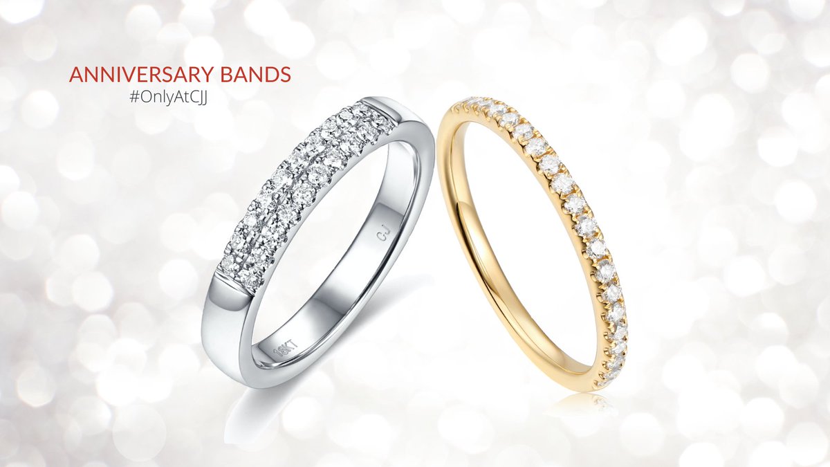 Celebrate your love milestone with uor beautiful Anniversary rings #OnlyAtCJJ #anniversaryrings #diamondrings #diamond #rings #Realisrare #americasawardwinningjeweler #Design #beauty