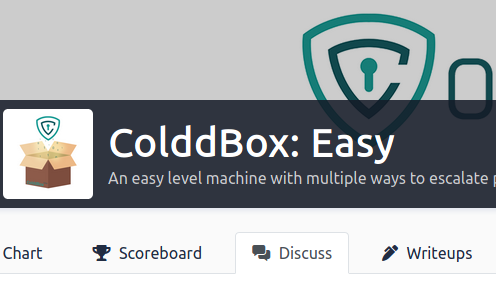 dollarboysushil's tweet photo. ColddBox: Easy - I have just completed this room! Check it out: https://t.co/ZyEogzlRZr #tryhackme #security #box #privesc #wordpress #colddboxeasy via @tryhackme https://t.co/zc1fEsfAj3