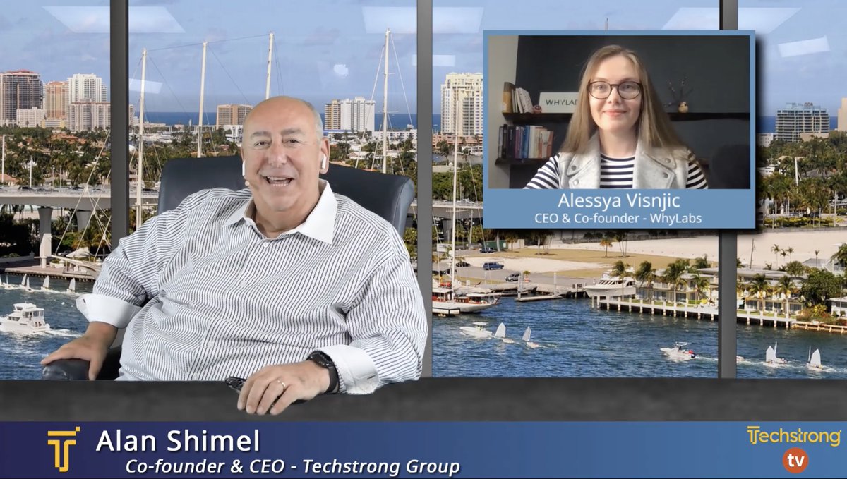 WhyLabs's tweet photo. How do you tune and improve the ‘black box of data’ to avoid model failure? 

Our CEO @zalessya sat down with @ashimmy on @TechstrongTV to talk about #ML model observability and why model failure is hindering ML development.

https://t.co/uElBdCarra 

#WhyLabs #TechstrongTV https://t.co/8xWjnbNSQ2