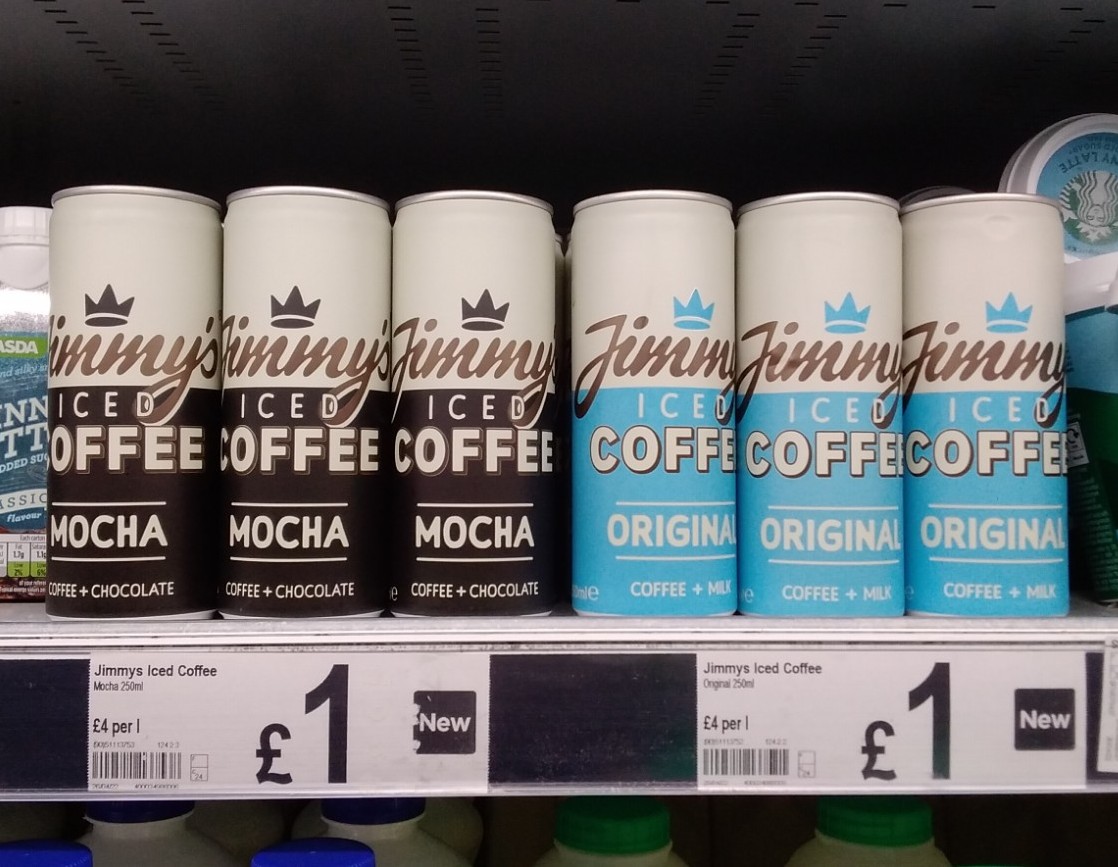 eXPD8_fm's tweet photo. Our brilliant merchandisers have been out in store, working with #JimmysIcedCoffee supporting their launch into Asda stores, visiting 291 across the week. Want to learn more? Email hello@expd8.co.uk #fieldmarketing #retailsupport #merchandising #retail #grocery #coffee https://t.co/kXpRPUk1me