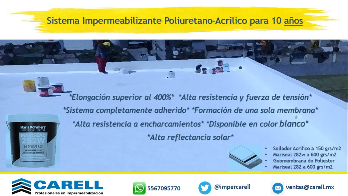 CARELL Profesionales en Impermeablización tweet media