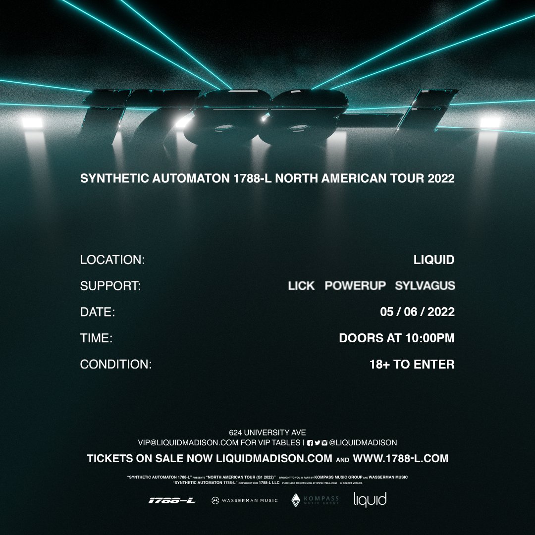sylvagusmusic's tweet photo. Opening duty for @l_1788 and @lick tomorrow night in Madison! See you there! https://t.co/rNZD8I5W0p