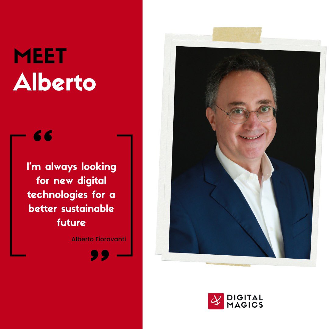 Digital_Magics's tweet photo. 👥Thursday is "Team Day"!

MEET ALBERTO F. 🌞🌊💨🪫

Esperto di nuove tecnologie digitali e alla continua ricerca di soluzioni e servizi innovativi, @al_fior nel 2003 è Socio Fondatore di #digitalmagics di cui è stato Presidente e ora CTO.

🤝Get in touch https://t.co/fqSpmQ46ra https://t.co/l0RvPC2lDR