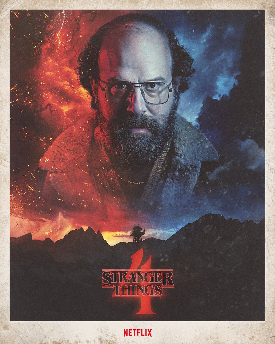 ENTERshows's tweet photo. بوسترات الشخصيات الرسمية للموسم الرابع من المسلسل المحبوب "Stranger Things” والذي سيعرض في ٢٧ مايو ٢٠٢٢ على منصة “Netflix” https://t.co/cuB8dUposS