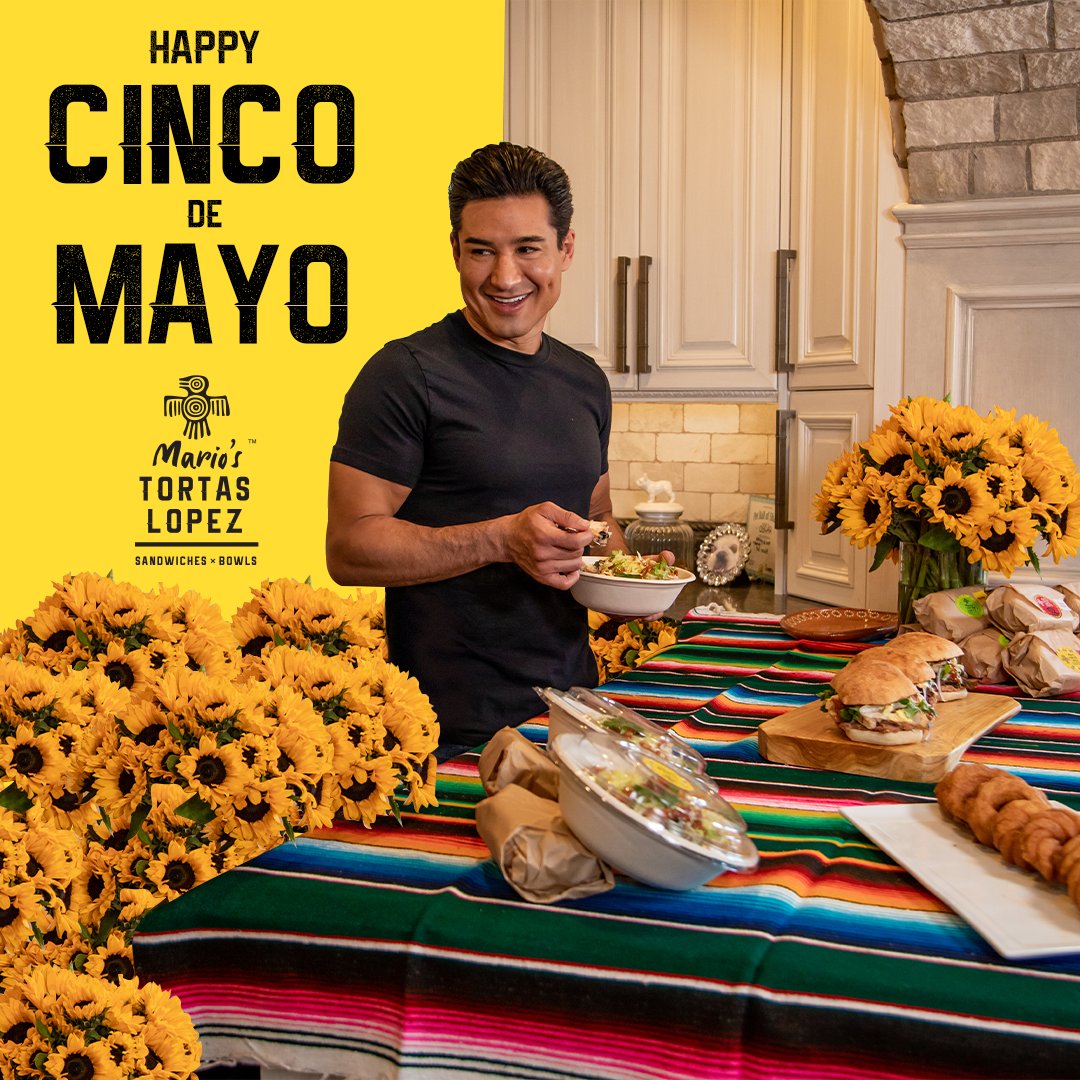 Happy Cinco foos 🇲🇽 Its margaritas and tortas all day today 😤🥂