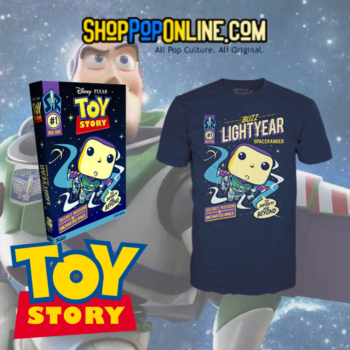 ShopPopONLINE1's tweet photo. Coming Soon: POP! Tees: Toy Story
Get it at https://t.co/pq3N046tUR
#Funko #Pop #BoxedTees #Disney #Pixar #ToyStory #Buzzlightyear https://t.co/H0M6jw5KrM