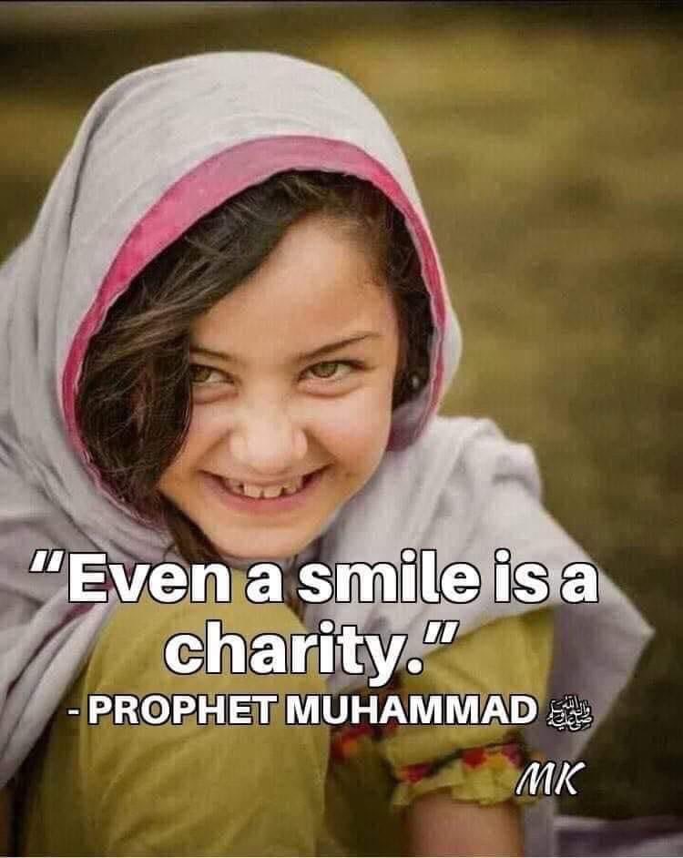 #smile #charity #sadaqah