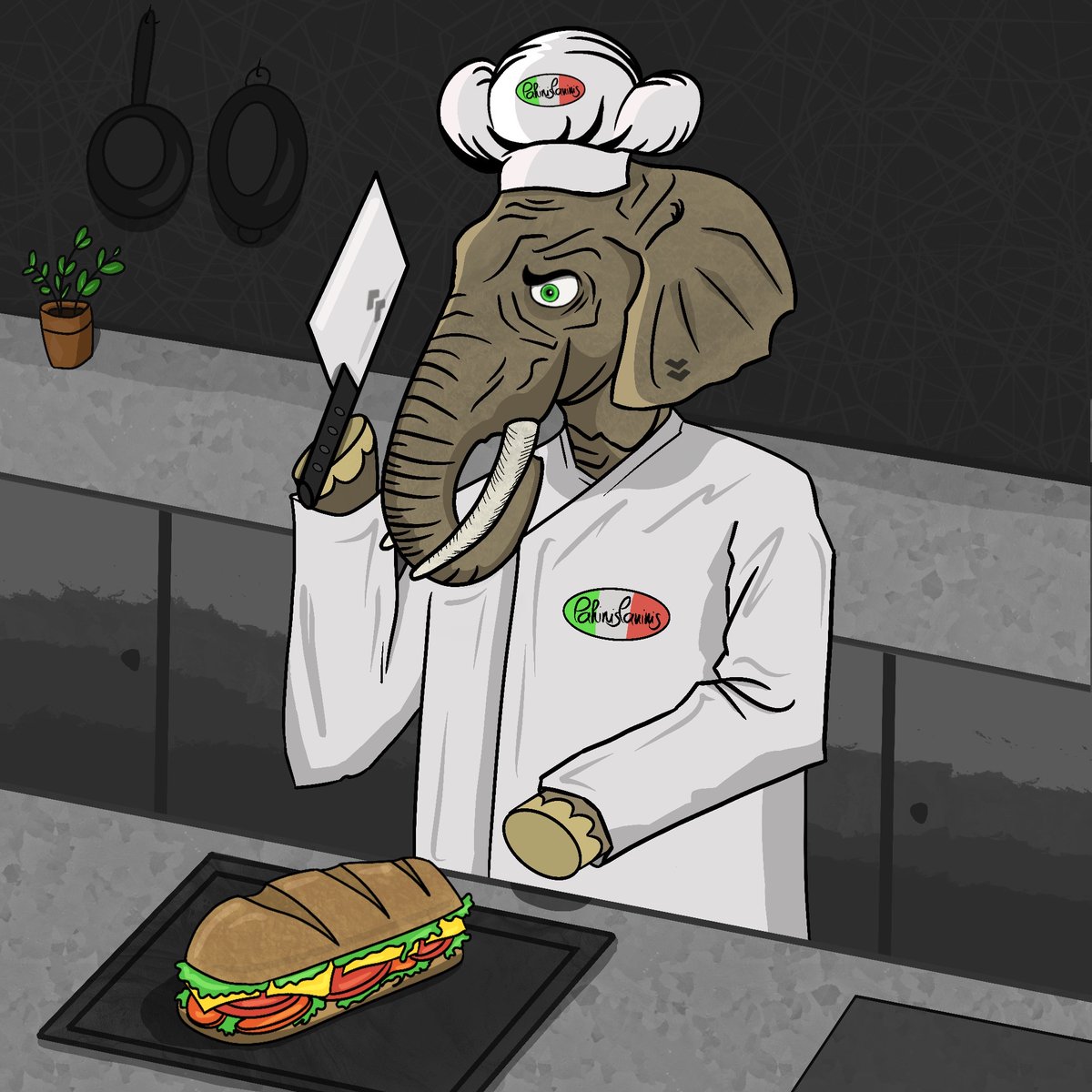 web3Pete's tweet photo. Back with a new piece, this time with a tribute to @pahini2! A hard working PahinisPaninis chef, out now on @Elacityofficial! 🥪
check it out here:
https://t.co/4T14LFGMz7 https://t.co/tfZ6kvANcH