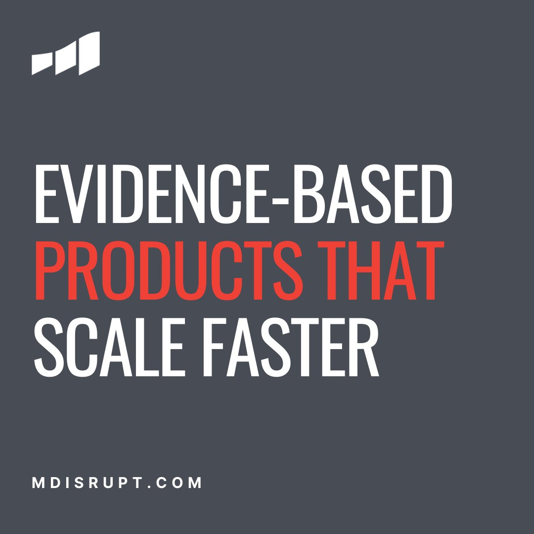 m_disrupt's tweet photo. When building your digital health products, building in evidence generation from the start will help you scale exponentially faster
#MDisrupt #DigitalHealth #Health #HealthTech #DigitalHealthIntelligence https://t.co/RQAHydQ2iw