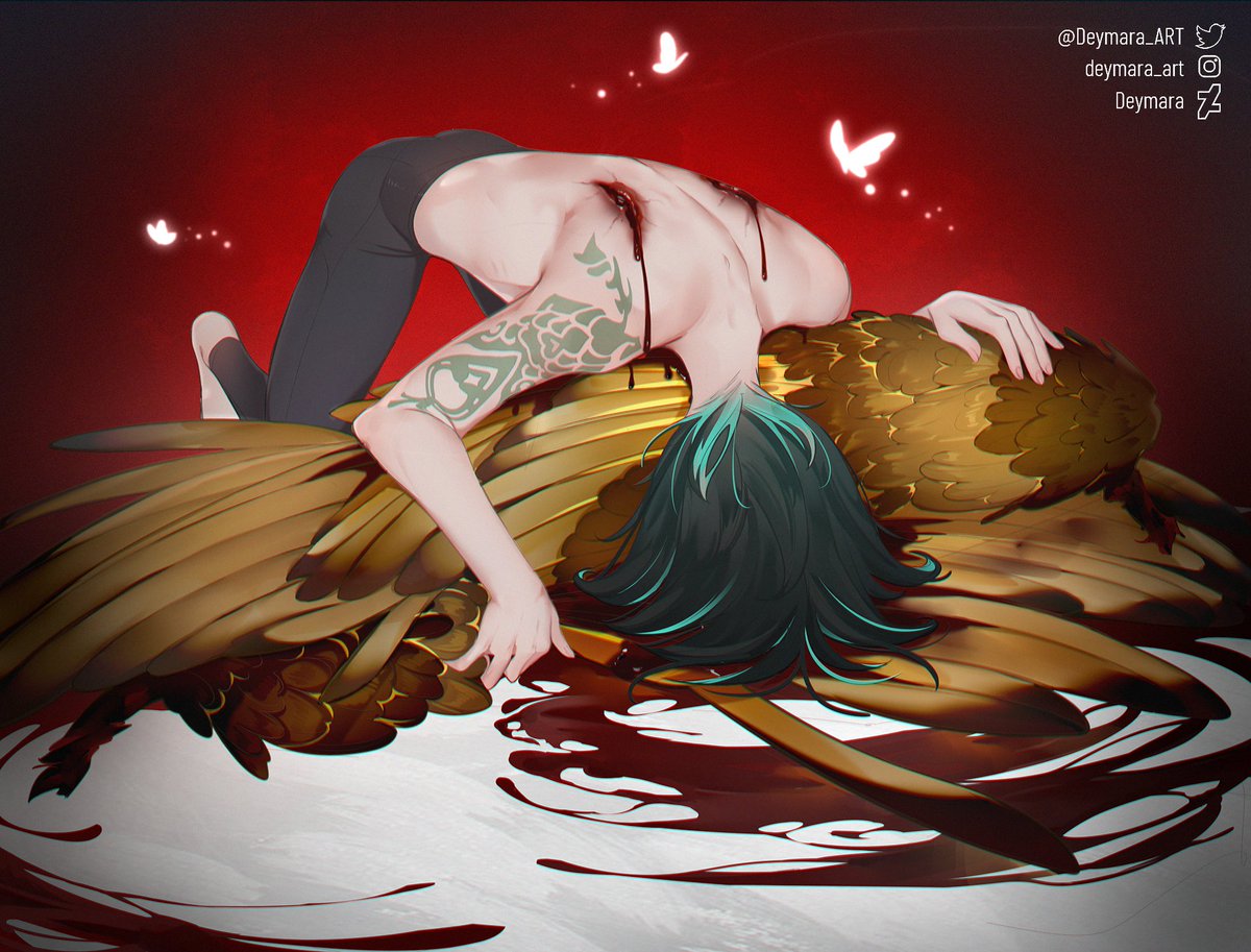 DeyMara_ART's tweet photo. «Loss»

#Xiao #GenshinImpact https://t.co/Eb01ImQItM