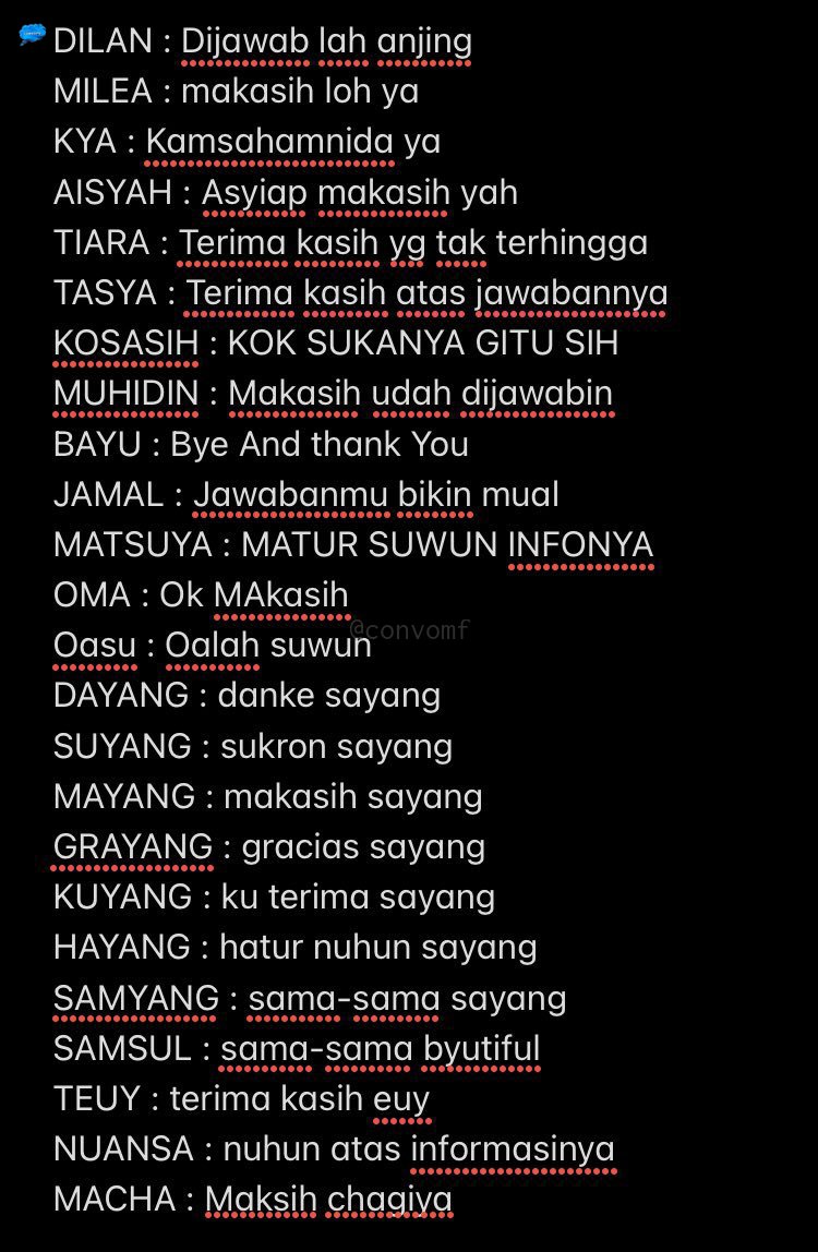 xanadueternity's tweet photo. @dee_alyn @tanyakanrl wahyu itu singkatan dari wah thank you😭 https://t.co/ih9Xwgq6qD