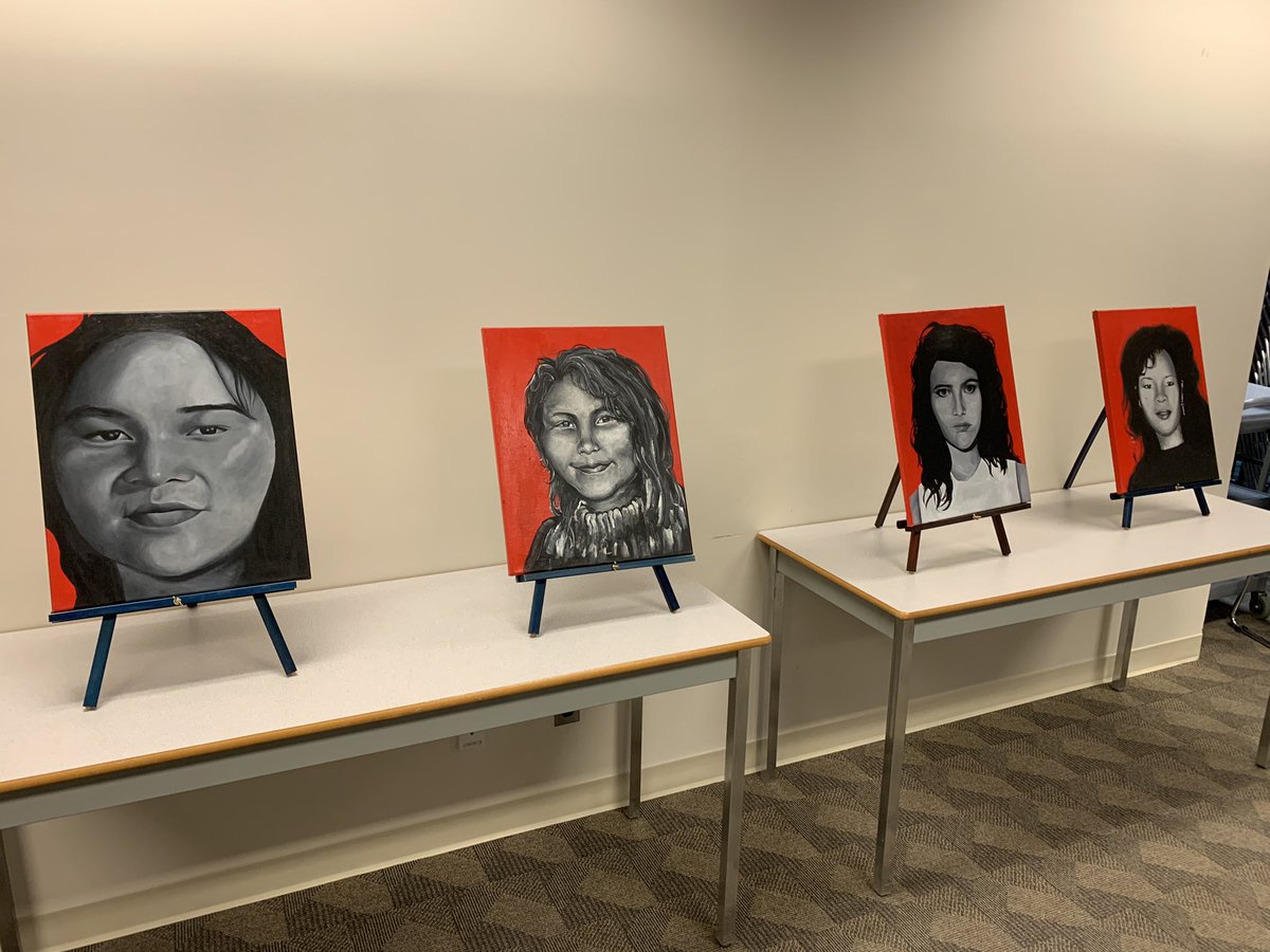 Today marks the National Day of Awareness for Missing and Murdered Indigenous Women, Girls and Two Spirited People in Canada, also known as Red Dress Day. Students submit their artwork to honour and remember those we have lost.

#RedDressDay #MMIWG2S