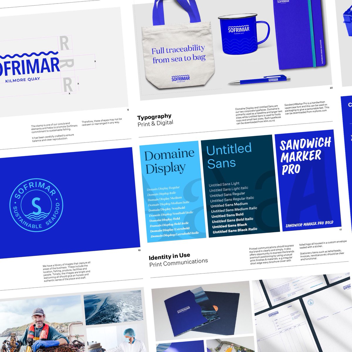 Delighted to announce the recent refresh of Sofrimar, Ireland's premiere seafood company. They capture the freshest and finest seafood Ireland has to offer and distribute it worldwide.
