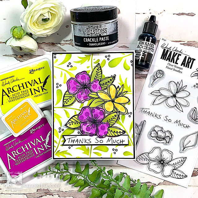 RangerInk's tweet photo. Kimberly Boliver shows you how to create this bright, vivacious card featuring Wendy Vecchi's new Doodle Flowers stamp set and her signature Archival Inks. https://t.co/nS9QhzjkUD
#wendyvecchi #rangerink #cardmaking #crafting https://t.co/t0VMl2HvV4