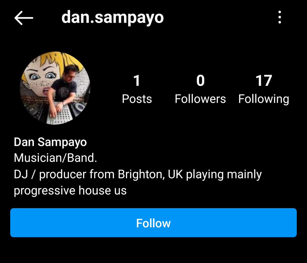dansampayo's tweet photo. Bit weird! 
Got an impersonator account on Instagram!
Please report @dan.sampayo if you're on there! Thanks! https://t.co/MYH2fjGPwM