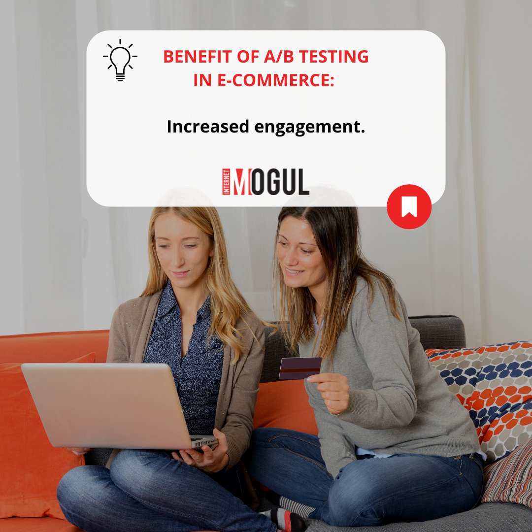 internetmogul_'s tweet photo. Why is A/B testing necessary in #ecommerce? 🤔
By determining which design, content, or functionality is more successful with your site visitors, you can discover for instance which changes lead to increased engagement. 🙌

So, is it really that effective? The answer is 💯 yes. https://t.co/lqZgCOwV7S