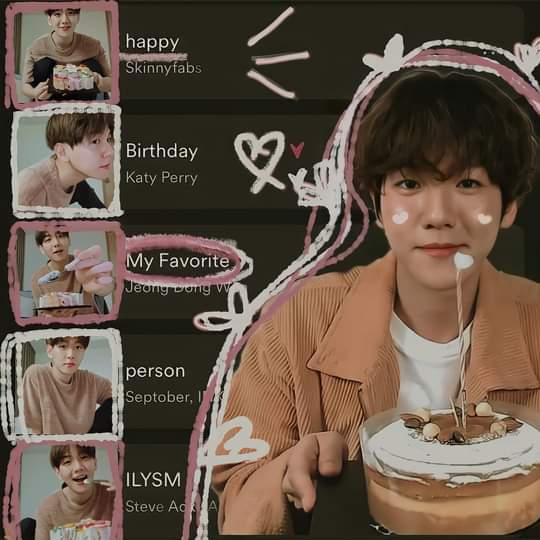 bbhmue614's tweet photo. @B_hundred_Hyun HBD oppa i love u and i miss u so much.I just hope u to be happy and healthy.
Plz be care of ur health.Wish u all the best!love u love u so so much baekhyunee🍰💖 https://t.co/m2sQWwkbGP