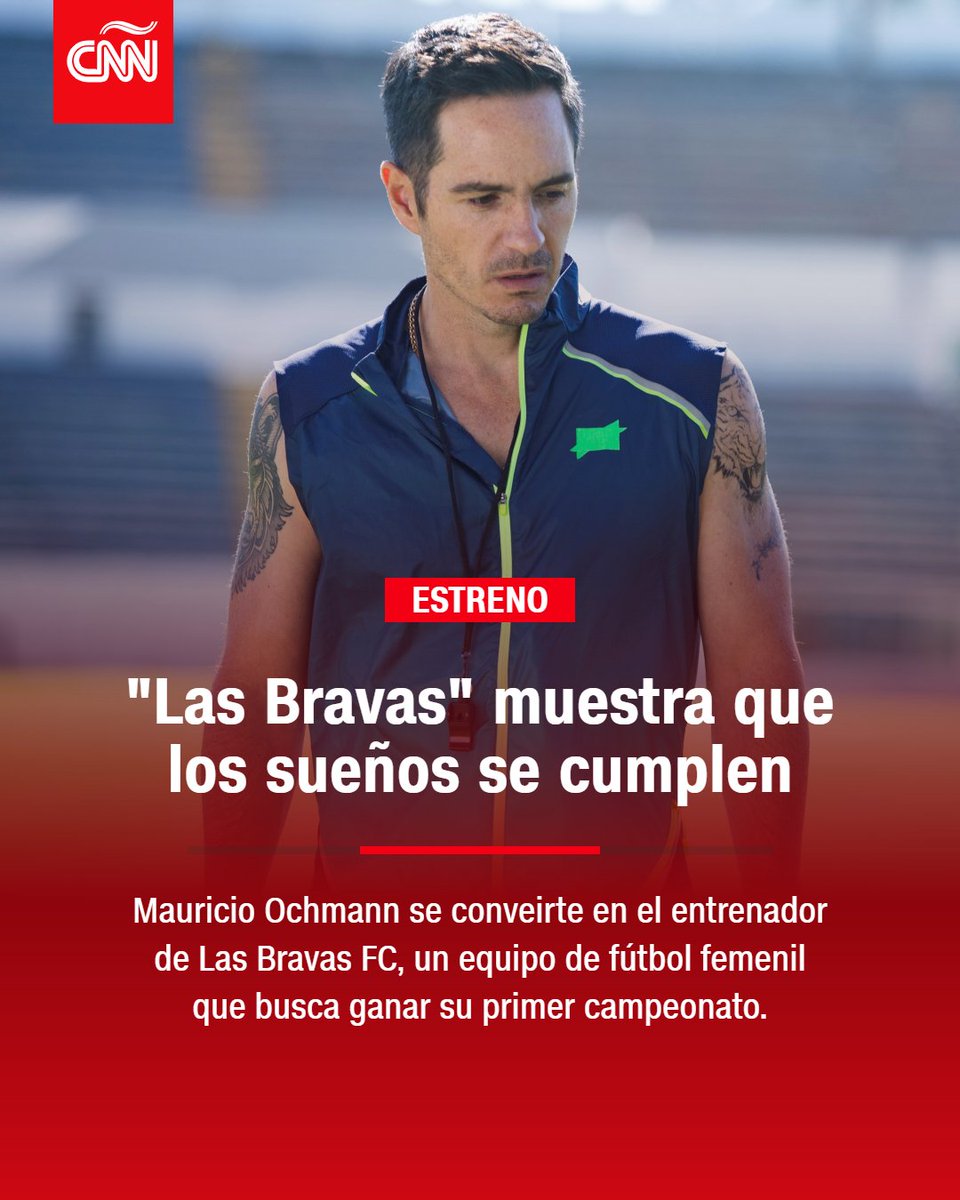 .@HBOLAT presenta la serie 'Las Bravas' en la que un equipo de fútbol soccer femenil deberá sortear varias pruebas como la inseguridad, el sobrepeso, miedos e inseguridades, para ganar el campeonato. Hablamos con @MauOchmann y parte del elenco: cnn.it/3OT6COi