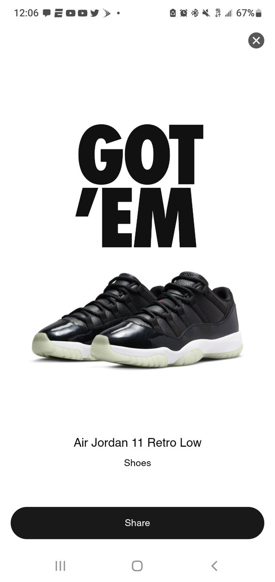 FlyTy336's tweet photo. @snkr_twitr Yessir preciate you @Nike https://t.co/BiojlnZRH2