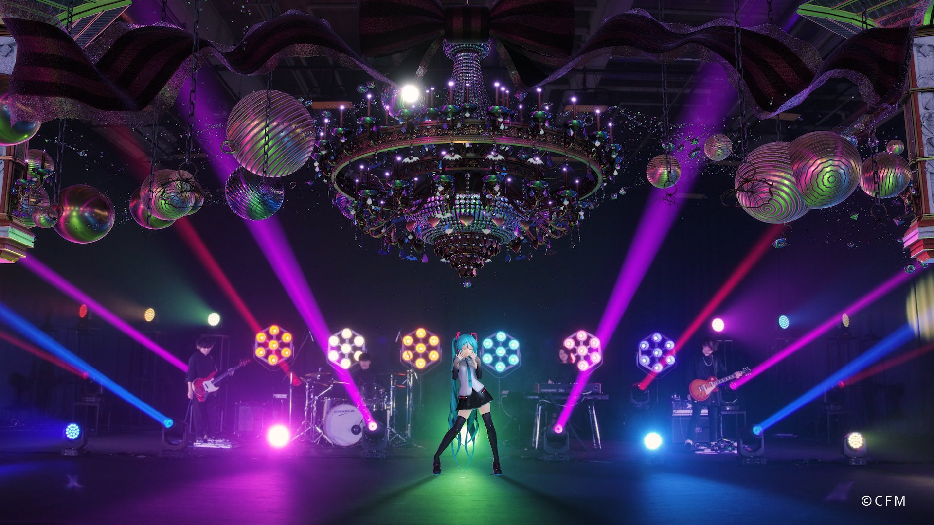 Flapper3 Nhkにて放送された 夜光音楽ボカロフェス にて ヴァンパイア の演出映像制作 Ar制作 撮影 照明制作などflapper3 Inc で担当させていただきました T Co 7glvyj9xnt Twitter