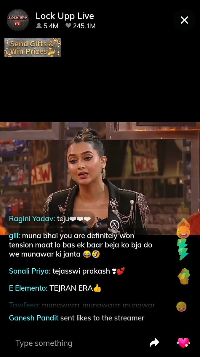 gloomy_p_'s tweet image. Are you watching?? 

SASSY WARDEN TEJASSWI
#TejasswiPrakash  #LockUppWithTejasswi
@MXPlayer @altbalaji