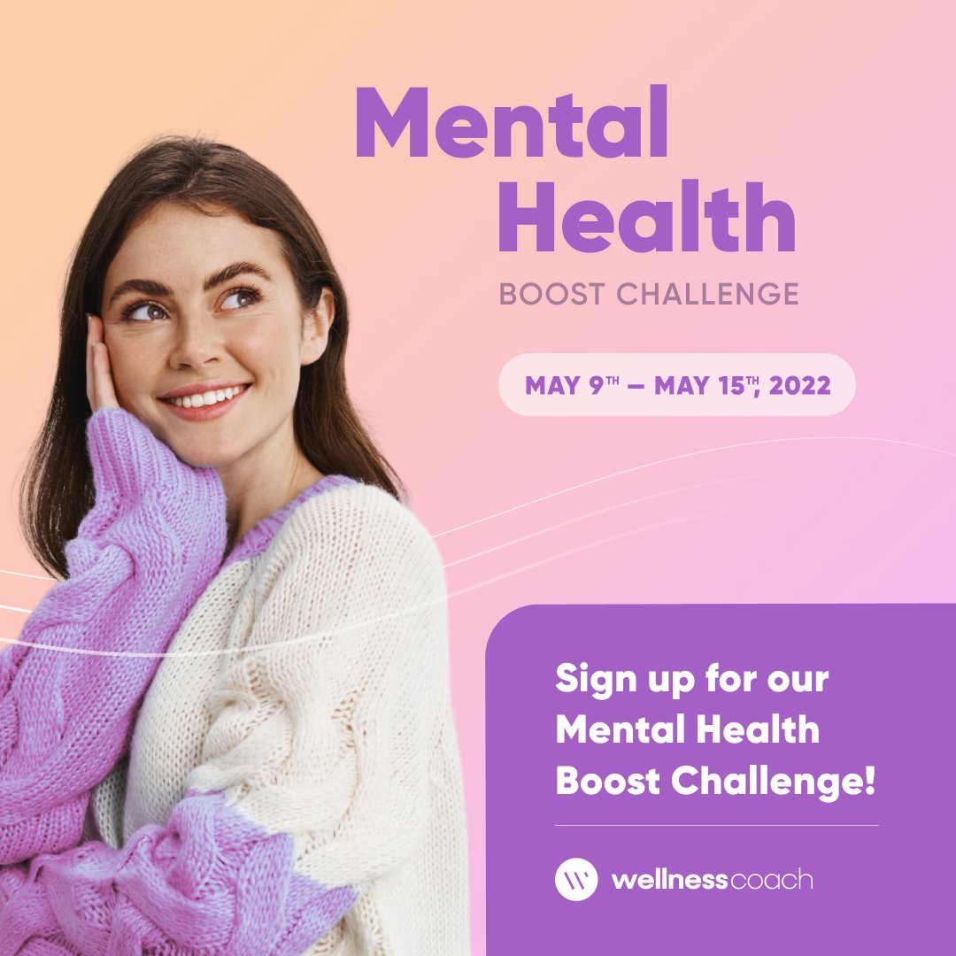 There are many ways to further your mental health journey this #MHAM.

Join our Mental Health Boost Challenge starting on May 9th for 7 days of focusing on cognitive health, mind &amp; body connection, and brain health.

Register today 👉 bit.ly/3vMKyNZ