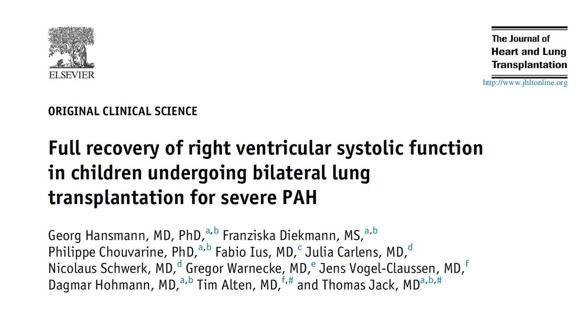 Georg Hansmann Lab (@hansmann_lab) on Twitter photo NEW PAPER OUT, 02/2022:
Hansmann G et al. Even in end-stage pediatric PAH with poor RV function and low cardiac output, LuTx should be preferred over Heart-LuTx.
<a href="/3CPRCouncil/">3CPR Council</a>, <a href="/ATS_PC/">ATS PC Assembly</a>, <a href="/PVRI/">The Pulmonary Vascular Research Institute</a>, <a href="/PHAssociation/">The Pulmonary Hypertension Association</a>, <a href="/PittVMI/">Vascular Medicine Institute</a>, @PhatStanford
jhltonline.org/article/S1053-…
thejhlt.libsyn.com/jhlt-the-podca… NEW PAPER OUT, 02/2022:
Hansmann G et al. Even in end-stage pediatric PAH with poor RV function and low cardiac output, LuTx should be preferred over Heart-LuTx.
<a href="/3CPRCouncil/">3CPR Council</a>, <a href="/ATS_PC/">ATS PC Assembly</a>, <a href="/PVRI/">The Pulmonary Vascular Research Institute</a>, <a href="/PHAssociation/">The Pulmonary Hypertension Association</a>, <a href="/PittVMI/">Vascular Medicine Institute</a>, @PhatStanford
jhltonline.org/article/S1053-…
thejhlt.libsyn.com/jhlt-the-podca…