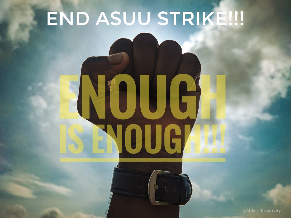 TECH_CYPHY's tweet photo. #EndASUUStrike
#ASUUstrike
#LuciferisHere https://t.co/5Aw6tweUUF