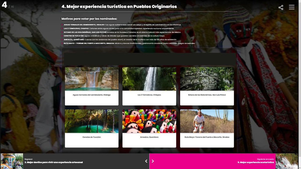 Nominamos la Ruta Mayo-Yoreme  de El Fuerte a Mocorito Sinaloa, por lo que estamos participando en México Desconocido.
Los invitamos a que se registren y voten en la Sección Mejor Experiencia Turística en Pueblos Originarios por esta rutas. 
lomejormexico.com #VisitSinaloa