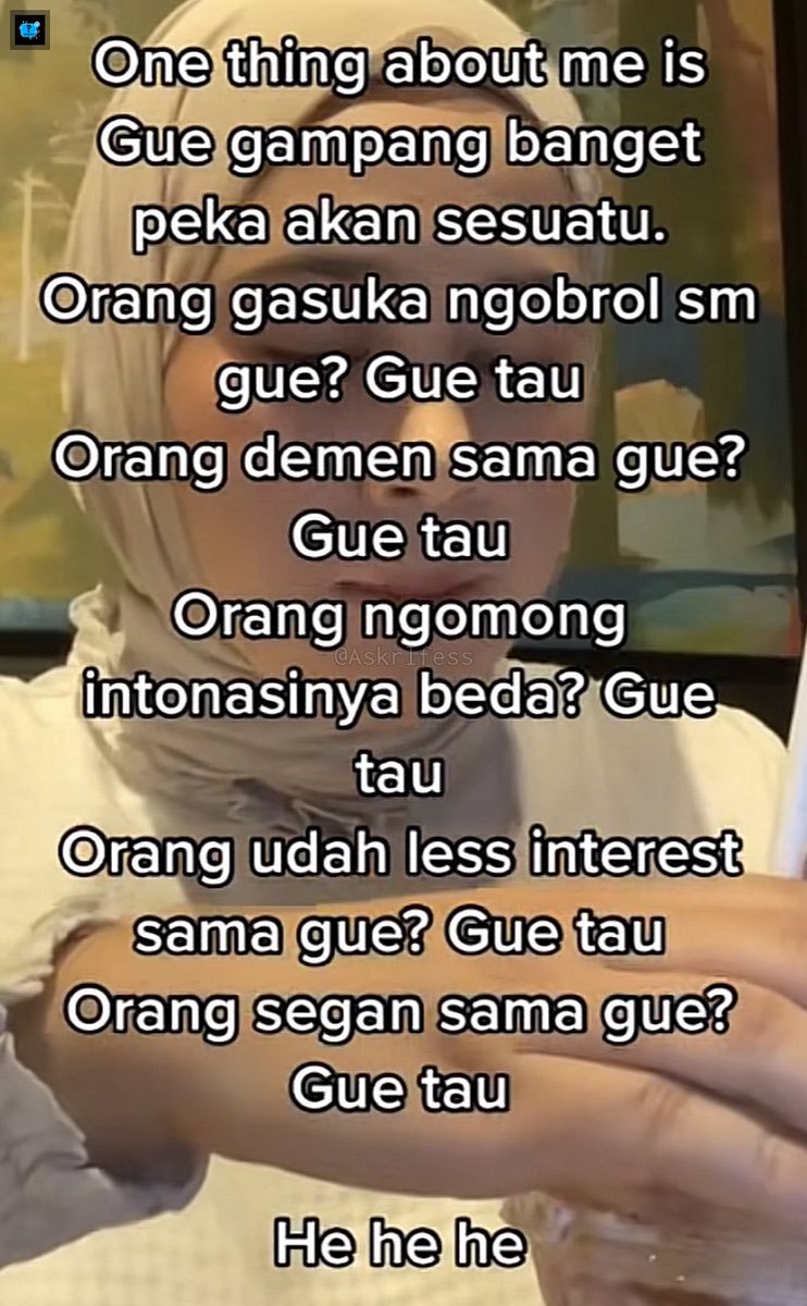 Askrlfess's tweet photo. [askrl] Cara tau beginian dari mana sih? https://t.co/KS3PkHZz2r