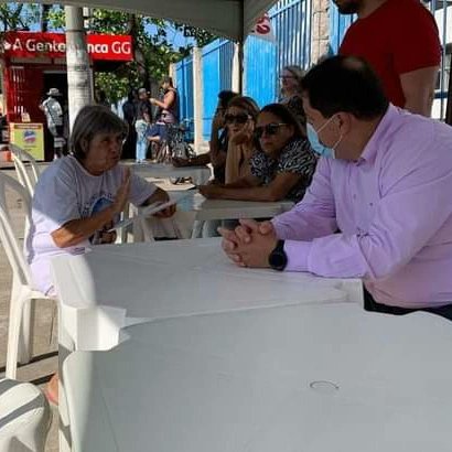 EsCsp's tweet photo. #conlutases | Greve no INSS segue firme!

Nessa quarta, 04, trabalhadoras/és do INSS realizaram mais um ato em defesa da reposição salarial e por melhores condições de trabalho e de atendimento para a população.

+: https://t.co/TYHzfgBylO. 

Fotos: Sindprev-ES e Fenasp. https://t.co/AfBN7yQy3U