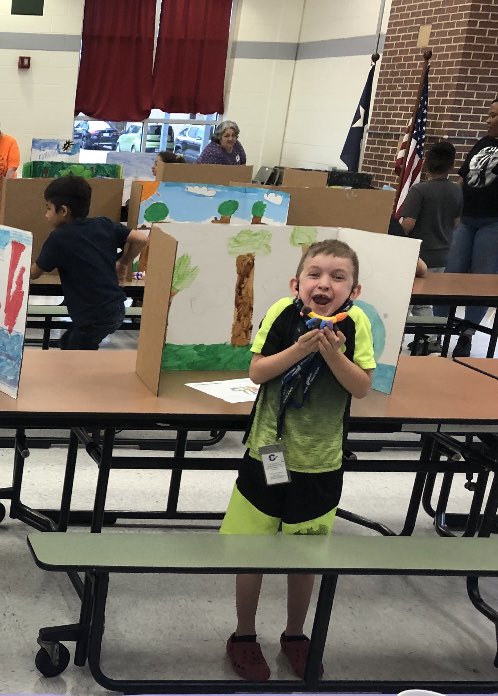 CisdNorthside's tweet photo. Northside GT Showcase was amazing! These students creativity shined as they shared what new creature they discovered! @AKGolightly @PorterELARcoach https://t.co/O0nvi2wFct