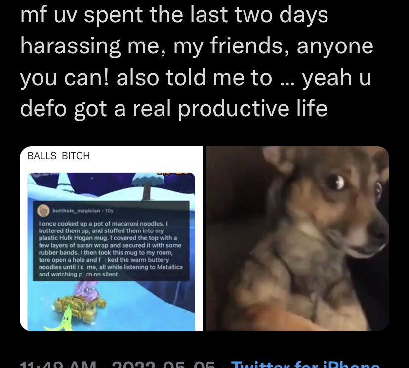 Ur friends harassed me wym ☠️☠️
 That wasn’t even me but go off !!!!