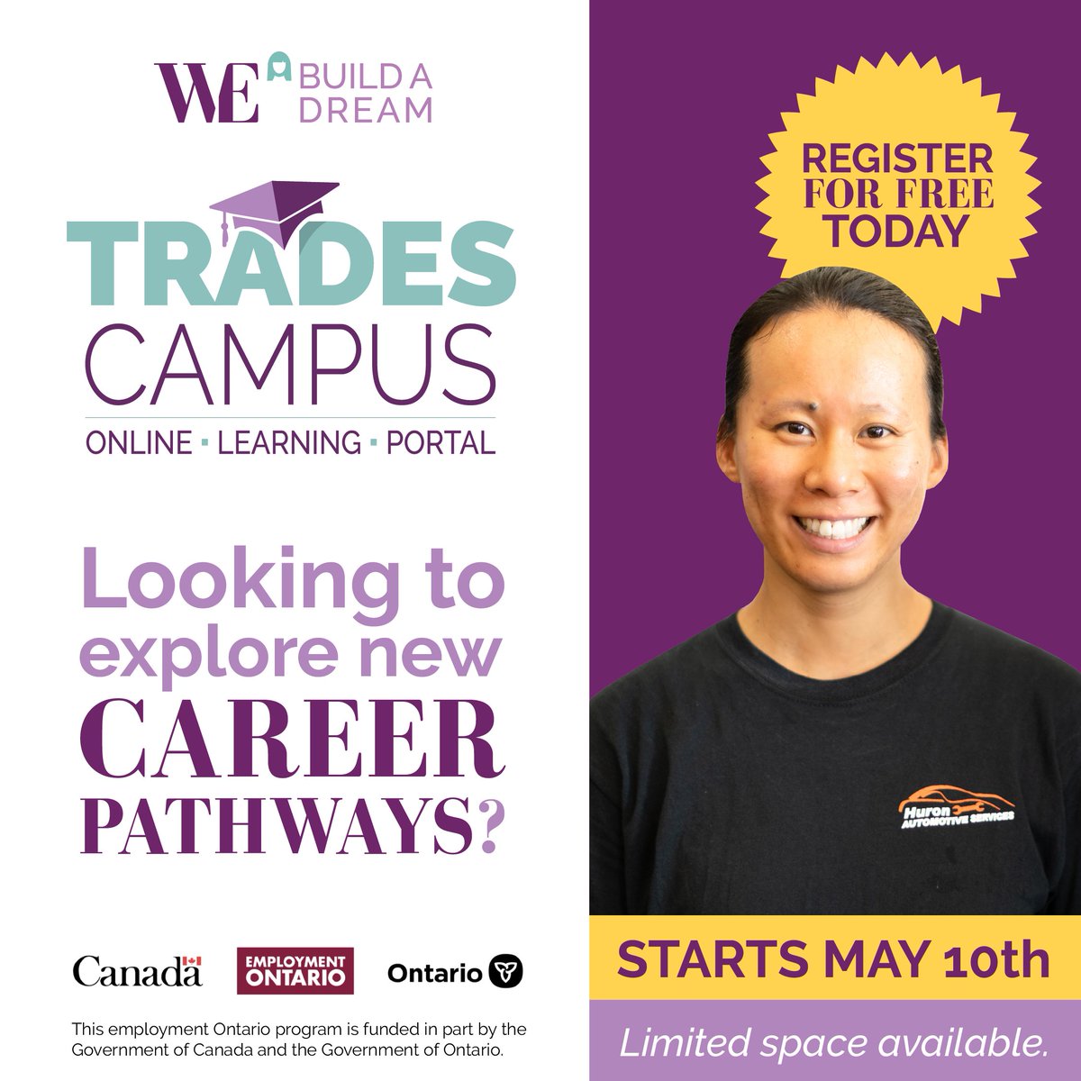 WeBuildADream's tweet photo. FREE-ONLINE-LEARNING-PORTAL
3-ACADEMIES #SKILLEDTRADES #WOMENINSKILLEDTRADES
1-#STUDENTS #PREAPPRENTICE #SECONDCAREER 
2-#APPRENTICES #JOURNEYPERSON
3-#EMPLOYERS #INDUSTRYREPRESENTATIVES
@WeBuildADream 
https://t.co/W8jqs6tF7N https://t.co/ujer0HkGDH
