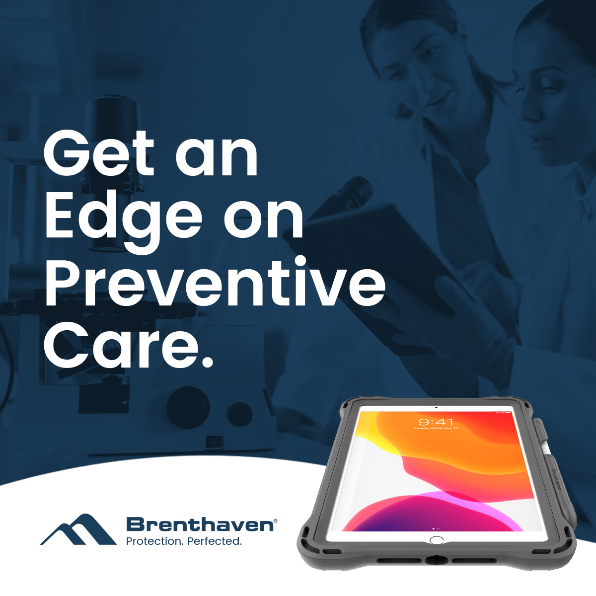 Is your fleet of iPads protected? The Edge 360 Case from Brenthaven offers superior drop protection and convenient features that make the iPad even easier to use on the go in hospitals and clinics.

#iPads #Healthcare