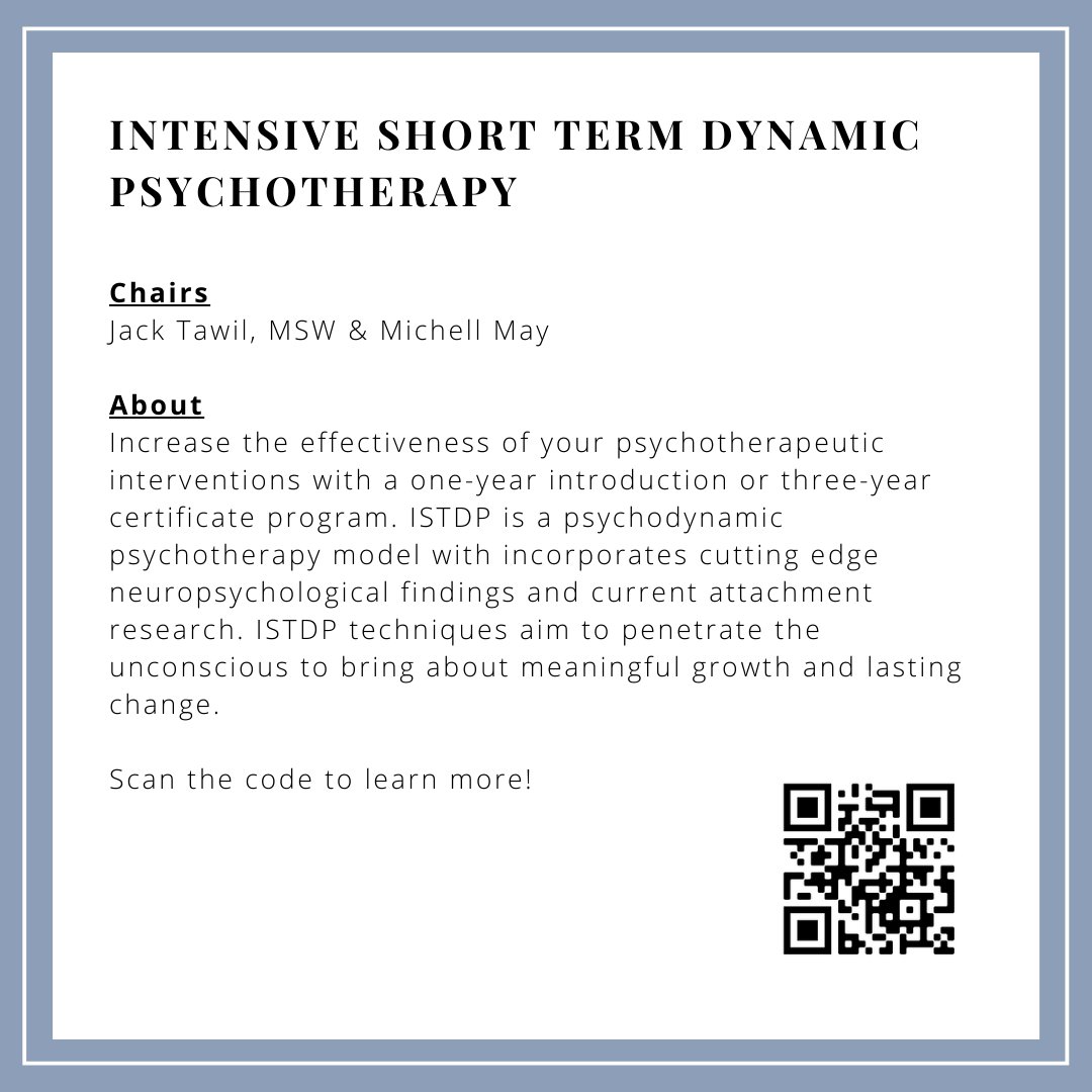 wsp_dc's tweet photo. APPLICATIONS ARE NOW OPEN!

Learn about our training programs and spread the word! 

- Clinical Program on Psychotherapy Practice
- Intensive Short Term Dynamic Psychotherapy
- Supervision Training Program

Application Deadline: August 15 
Visit https://t.co/5QdziCWeGh to apply. https://t.co/PNN1MvaTxl