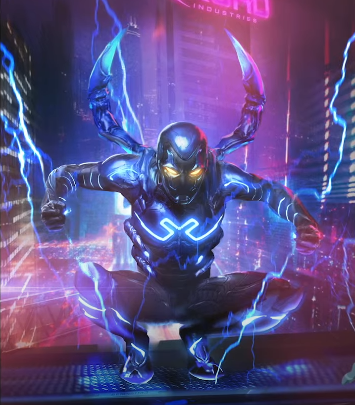 LopDaVulp's tweet photo. @tamajoschi @CFox031 @PurgeFan @chrisdadeviant Yeah, I bet its true they don't care but Im also sure they don't want comparisons Espicially when Beetle is more popular. 

I'm also hoping they do the Blue Beetle movie well, the concept art looks amazing so far. Plus I love the casting. https://t.co/AHGC6iuRDq