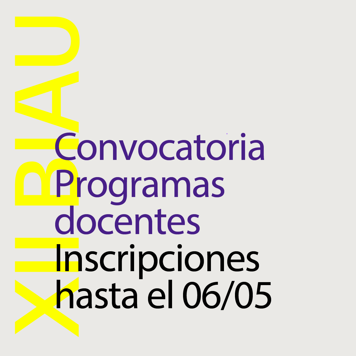 bienal_biau's tweet photo. Hasta mañana puedes presentarse a la categoría #ProgramasDocentes de la #XIIBIAU que pone en valor la labor docente destacando el papel de los estudiantes, parte fundamental de la BIAU y del futuro de una arquitectura sostenible y justa.
📌 Inscripciones: https://t.co/Ry7cxq6S8n https://t.co/HFRchLMBQ6