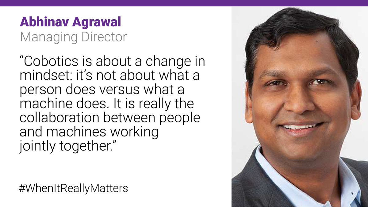 Technology is more than the sum of its parts. As <a href="/abhinavaa/">Abhinav Agrawal</a> pointed out in conversation with <a href="/mukdal/">Mukesh Dalal</a> of <a href="/StanleyBlkDeckr/">Stanley Black & Decker</a>, firms must embrace technology and humans working together as coworkers to achieve memorable results #DataScience #AI ow.ly/RwU550J0ryv